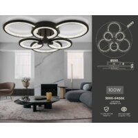 Припотолочная люстра Ambrella light Acrylica FA4092