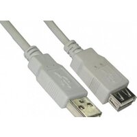 Удлинитель 5bites USB Type-A - USB Type-A UC5011-010C (1 м, белый)