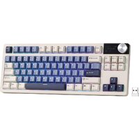 Клавиатура Royal Kludge S85 Horizon Blue (RK Beige)