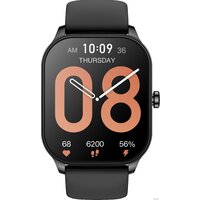 Умные часы Amazfit Pop 3S (черный, с силиконовым ремешком)