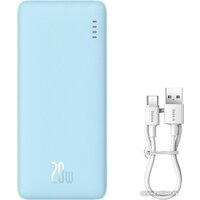 Внешний аккумулятор Baseus Airpow Fast Charge Power Bank 20W 20000mAh (голубой)