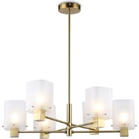 Подвесная люстра Ambrella light LH57031/6 BS/SM (латунь/дымчатый)