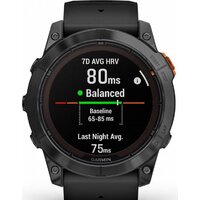 Умные часы Garmin Fenix 7 Pro Solar (сланцево-серый/черный)