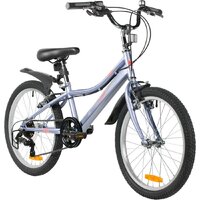 Детский велосипед Foxx Jasmine 20 2026 20SH6V.JASMINE.BL6 (голубой)