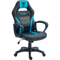Игровое (геймерское) кресло FLOKY Vibe Aqua-Black