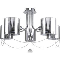 Люстра средней высоты Escada Intense 683/5P E14*40W Chrome