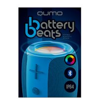 Беспроводная колонка QUMO BatteryBeats (синий)