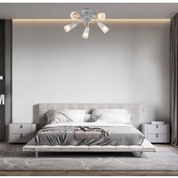 Люстра средней высоты Escada 1109/5P BL White