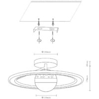 Люстра средней высоты Velante 431-107-02