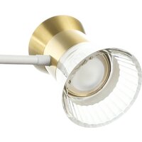 Подвесная люстра BayerLux Авион 10386052 (белый/золото)