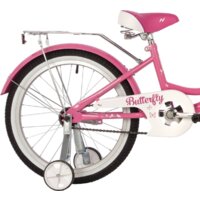 Детский велосипед Novatrack Butterfly 20 2022 207BUTTERFLY.PN23 (розовый)