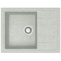 Кухонная мойка Berge BR-5850 + смеситель AM.PM Like F8007133 (серый)