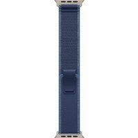 Умные часы Apple Watch Ultra 3 LTE 49 мм (титановый корпус, природный/синий, нейлоновый ремешок размера M/L)