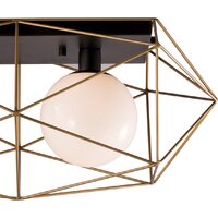 Люстра средней высоты DeLight Collection MX8525-2A (gold/black)