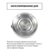 Чайник со свистком TimA WTK059