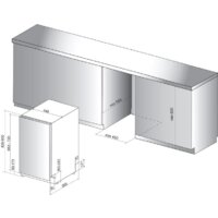 Встраиваемая посудомоечная машина Whirlpool WSIP 4O33 PFE