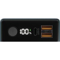 Внешний аккумулятор Olmio QX-20 20000mAh (темно-зеленый)