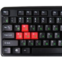 Клавиатура Nakatomi KN-02U Black-Red