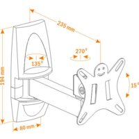 Кронштейн для телевизора Holder LCDS-5004