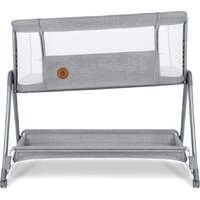 Приставная детская кроватка Lionelo Luna (grey concrete)