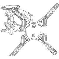 Кронштейн для телевизора Onkron M5 (белый)