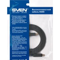 Кабель SVEN HDMI High Speed Ethernet Flat (1.8 м)
