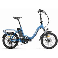 Электровелосипед Eltreco Flex (синий)
