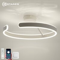 Подвесная люстра Estares Madera 80W R-APP-500x170-WHITE/WHITE-220-IP20
