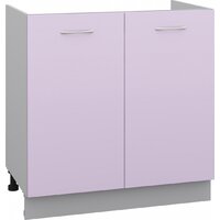 Шкаф напольный Кортекс-мебель Корнелия Лира НШ80м (сирень)