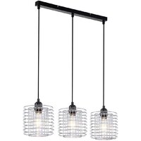 Подвесная люстра Escada Grid 10190/3S E27*40W Chrome