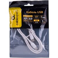 Кабель Cablexpert CC-USB2-CMCM-100-1M-W
