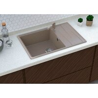 Кухонная мойка GranFest GF-LV-760L (графит)