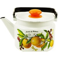 Чайник без свистка Лысьвенские эмали Фруктовая фантазия 2710 П2/4Рч