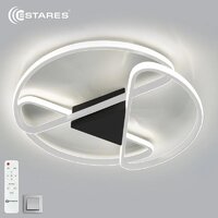 Припотолочная люстра Estares Callista 80W R-RC-500x75-WHITE/WHITE-220-IP20