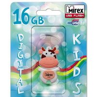 USB Flash Mirex COW PEACH 16GB (13600-KIDCWP16)