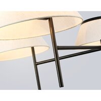 Подвесная люстра Ambrella LH72453/5 BK/WH (черный/белый)