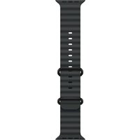 Умные часы Apple Watch Ultra 2 LTE 49 мм (титановый корпус, черный/черный, ремешок из эластомера)