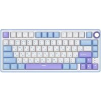 Клавиатура Royal Kludge R75 RGB Taro Milk (RK Silver)