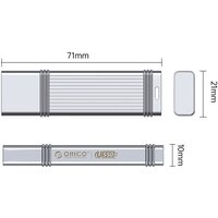 USB Flash Orico USSD-I 256GB USSD-I-C256G-SV-BP