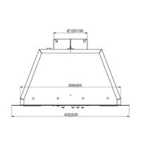 Кухонная вытяжка Elikor Box 52П-700 213859 (топленое молоко)