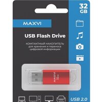USB Flash Maxvi MP 32GB (красный)
