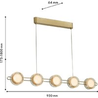 Подвесная люстра Favourite Yo-yo 4334-10P