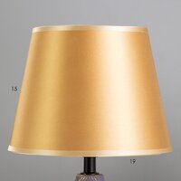 Торшер Risalux Гелия 10193696 (баклажановый/золото)