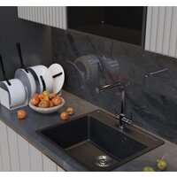 Кухонная мойка Mixline ML-GM15 551914 (черный)