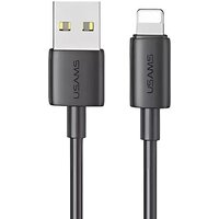Кабель Usams US-SJ709 USB Type-A - Lightning (1 м, черный)