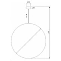 Подвесная люстра Евросвет Element 90283/1 хром