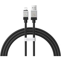 Кабель Baseus CoolPlay Series USB Type-A - Lightning (1 м, черный)