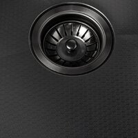 Кухонная мойка ARFEKA ECO AR 450*500 BLACK PVD NANO DECOR