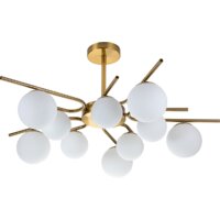 Люстра средней высоты Escada Sphere 642/10P G9*40W Brass