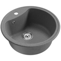 Кухонная мойка Mixline ML-GM09 551798 (темно-серый)